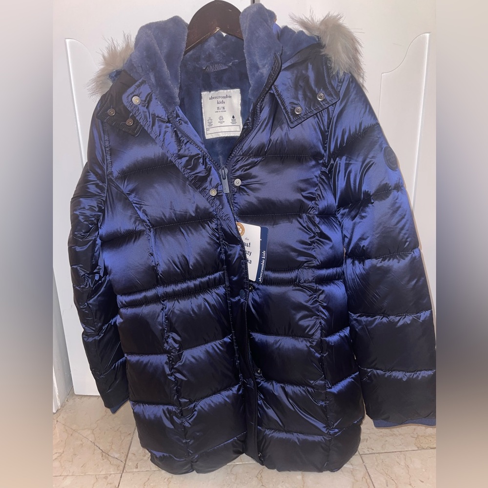 Girls hooded parka